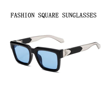 Millionaire Square Sunglass Men Vintage Luxury Sunglasses 2025 Trendy Fashion Glasses Gafas De Sol Hombre Lunette Soleil Femme