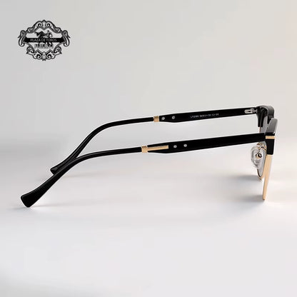 2025 Classic Polarized Sunglasses Men Women Retro Half Frame UV400 Glasses Male Popular Anti-Glare Travel Driving Eyewear