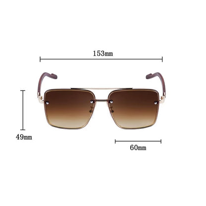 2024 Square Sunglasses for Men Vintage Sunglasses Women Trendy Vintage Fashion Glasses Dropshipping Gafas De Sol Hombre Okulary