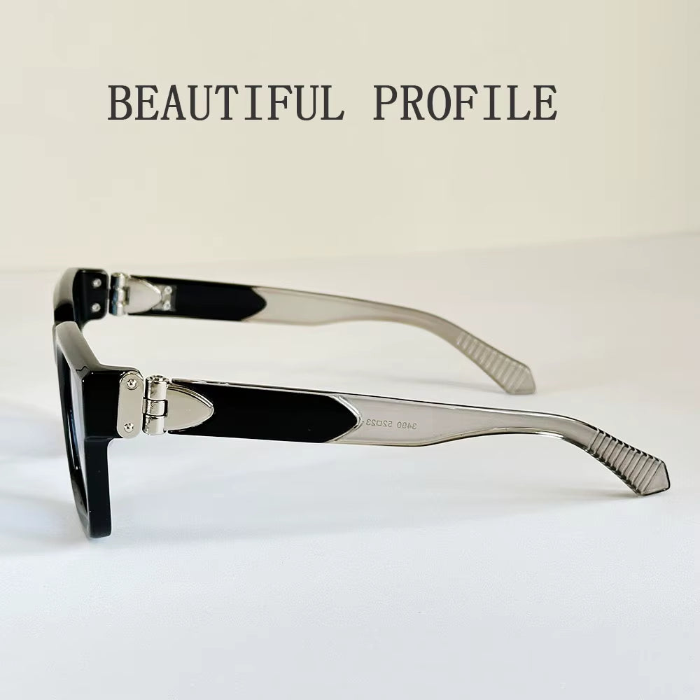 Millionaire Square Sunglass Men Vintage Luxury Sunglasses 2025 Trendy Fashion Glasses Gafas De Sol Hombre Lunette Soleil Femme